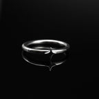 Micro Square Star Clicker Lip Ring - Micro Square Star Clicker Lip Ring - 8mm by CRUXJEWELRY