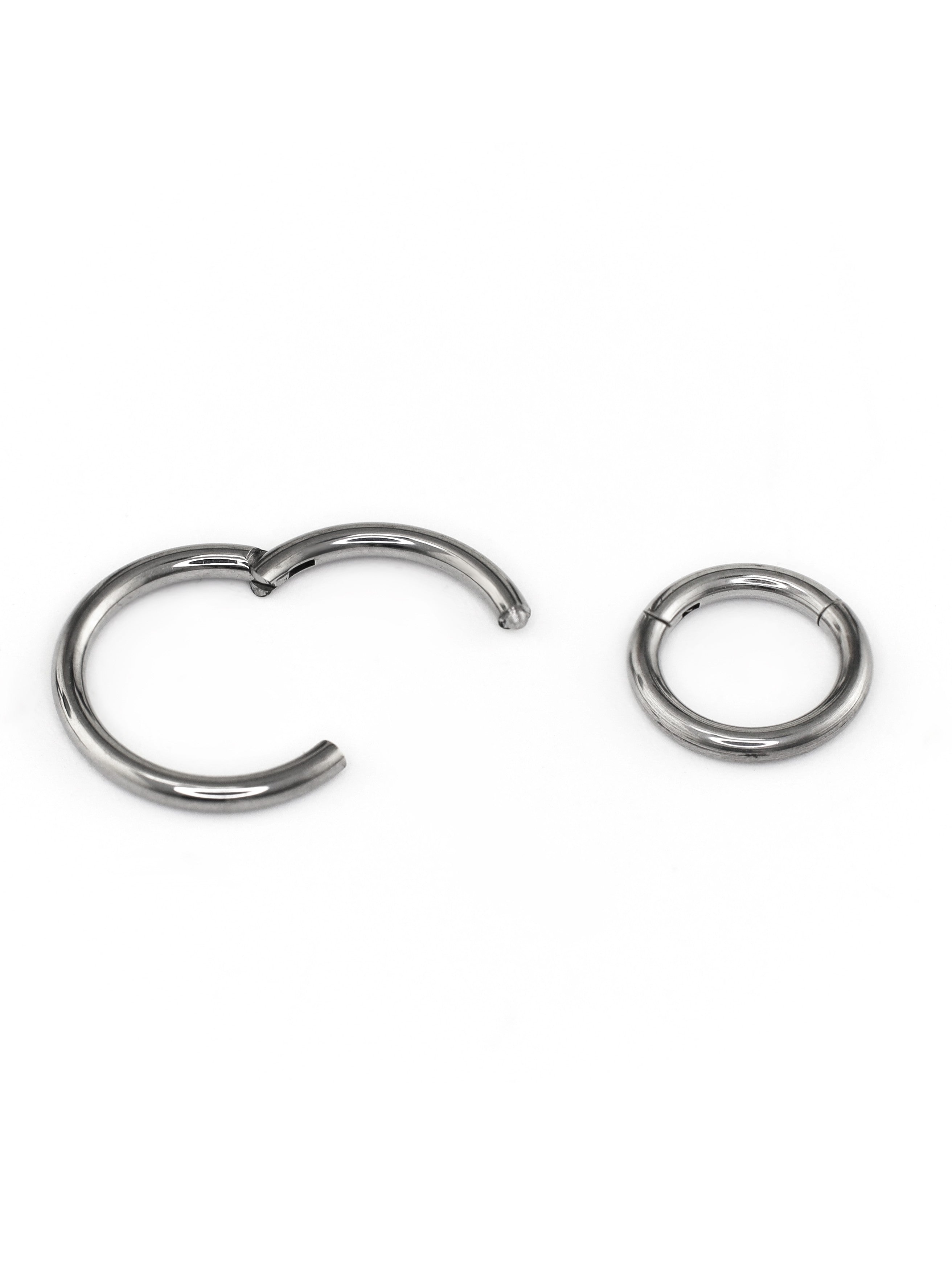 16G Basic Titanium Clicker - 16G Basic Titanium Clicker - 6mm by CRUXJEWELRY