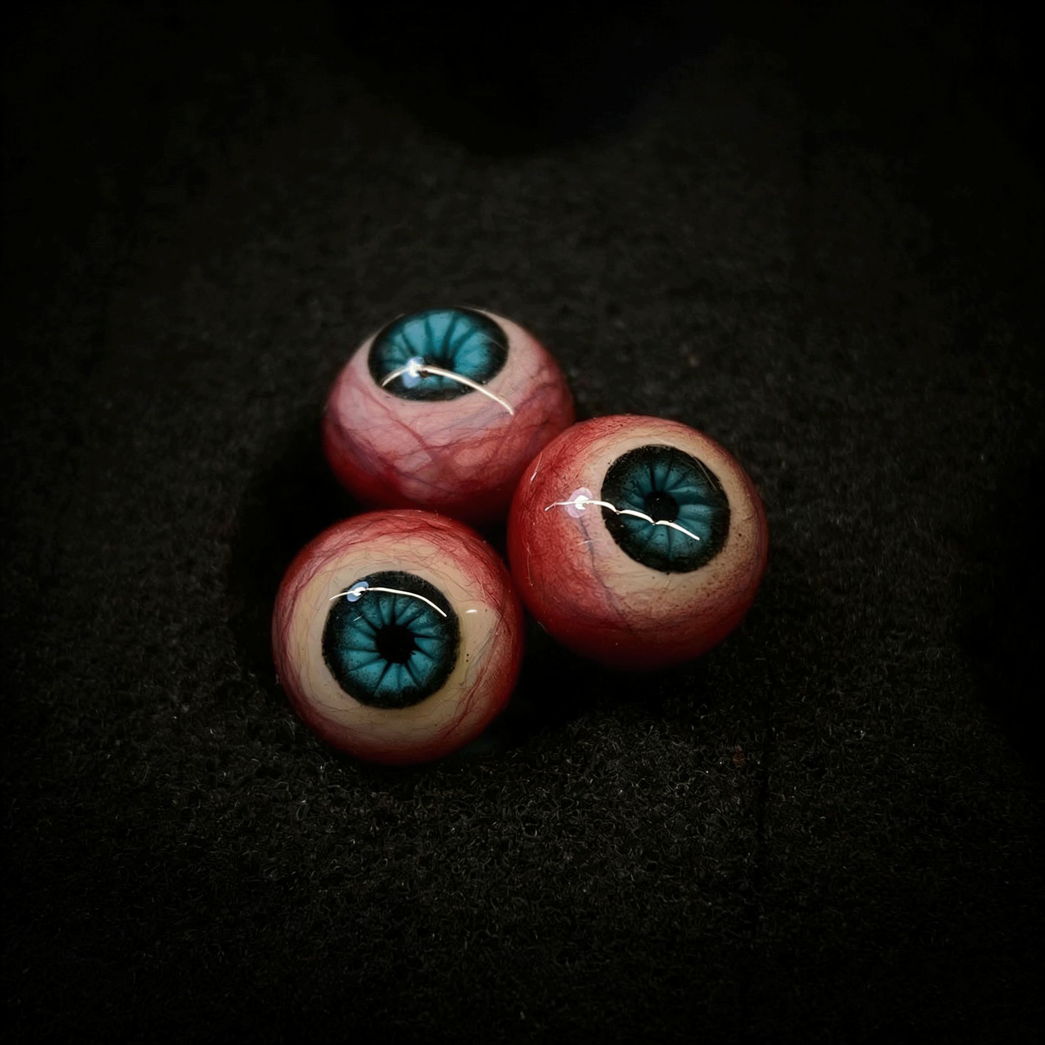 Œil de Cthulhu - Regard bleu et vert | Piercings oreilles/lèvres/langue 