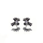 Chrome Hearts CZ Cross Stainless Steel Ear Studs - Chrome Hearts CZ Cross Stainless Steel Ear Studs - Single by CRUXJEWELRY