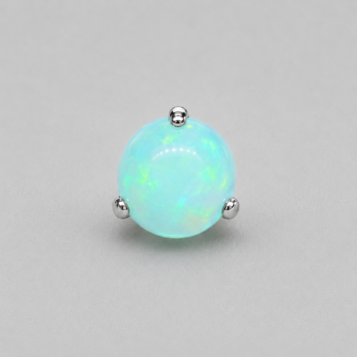 Multicolor Titanium Jelly Opal Piercing Top