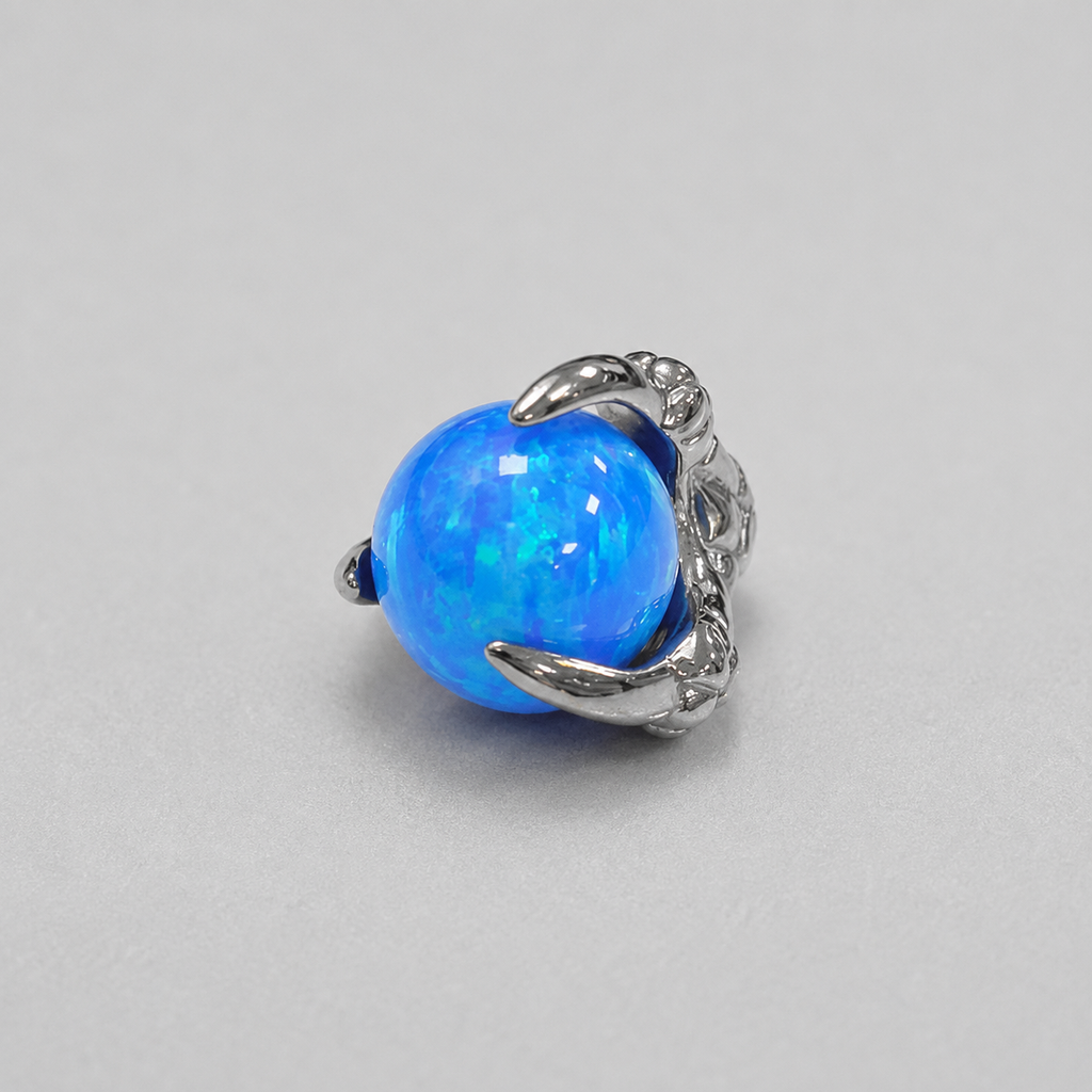 Titanium Fire Opal Dragon-Claw Piercing Top