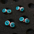 Cthulhu Eye - Demon Slayer | Lower Rank One - Enmu| Ear/Lip/Tongue Studs - Cthulhu Eye - Demon Slayer | Lower Rank One - Enmu| Ear/Lip/Tongue Studs - Lower Rank ( 1PCS x 下壱 ) / Flat-Back（Default） / 4mm by CRUXJEWELRY