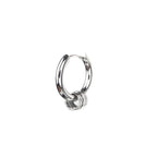 Small Hoop Stainless Steel Earrings - Small Hoop Stainless Steel Earrings - Single by CRUXJEWELRY