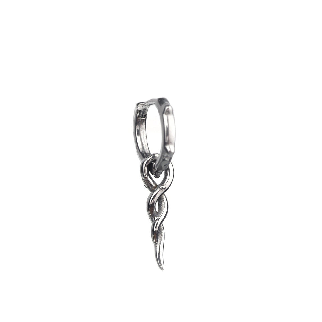Companion Twisted Stainless Steel Earrings - Companion Twisted Stainless Steel Earrings - Single by CRUXJEWELRY