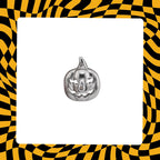 Hallowmas - Pumpkin Titanium Ear Studs - Hallowmas - Pumpkin Titanium Ear Studs - Default Title by CRUXJEWELRY