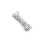 Oversize Full-Crystal Bone Hair Clip - Oversize Full-Crystal Bone Hair Clip - White by CRUXJEWELRY