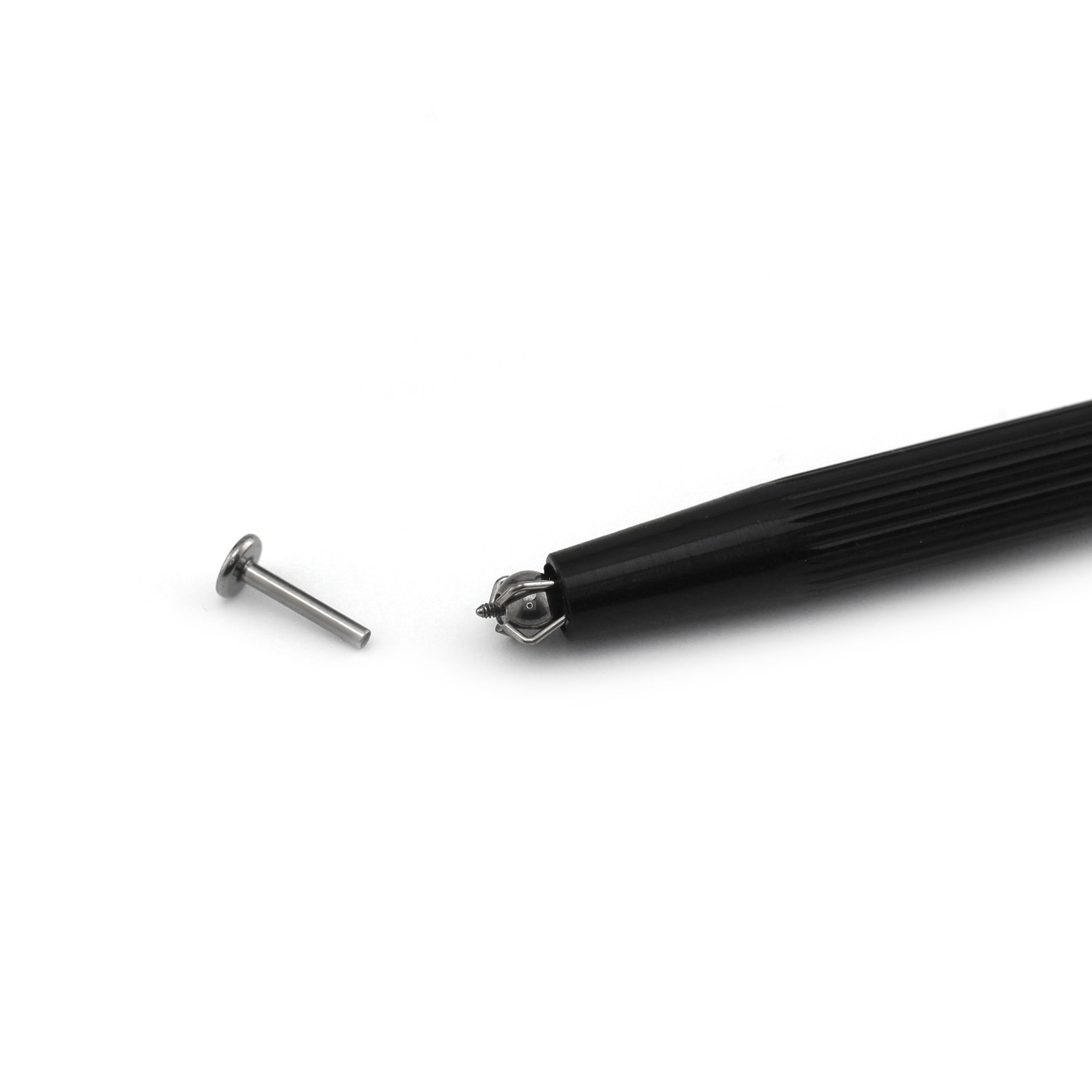 Surgical Stainless Steel Piercing Clamp Helper - Surgical Stainless Steel Piercing Clamp Helper - Silver by CRUXJEWELRY