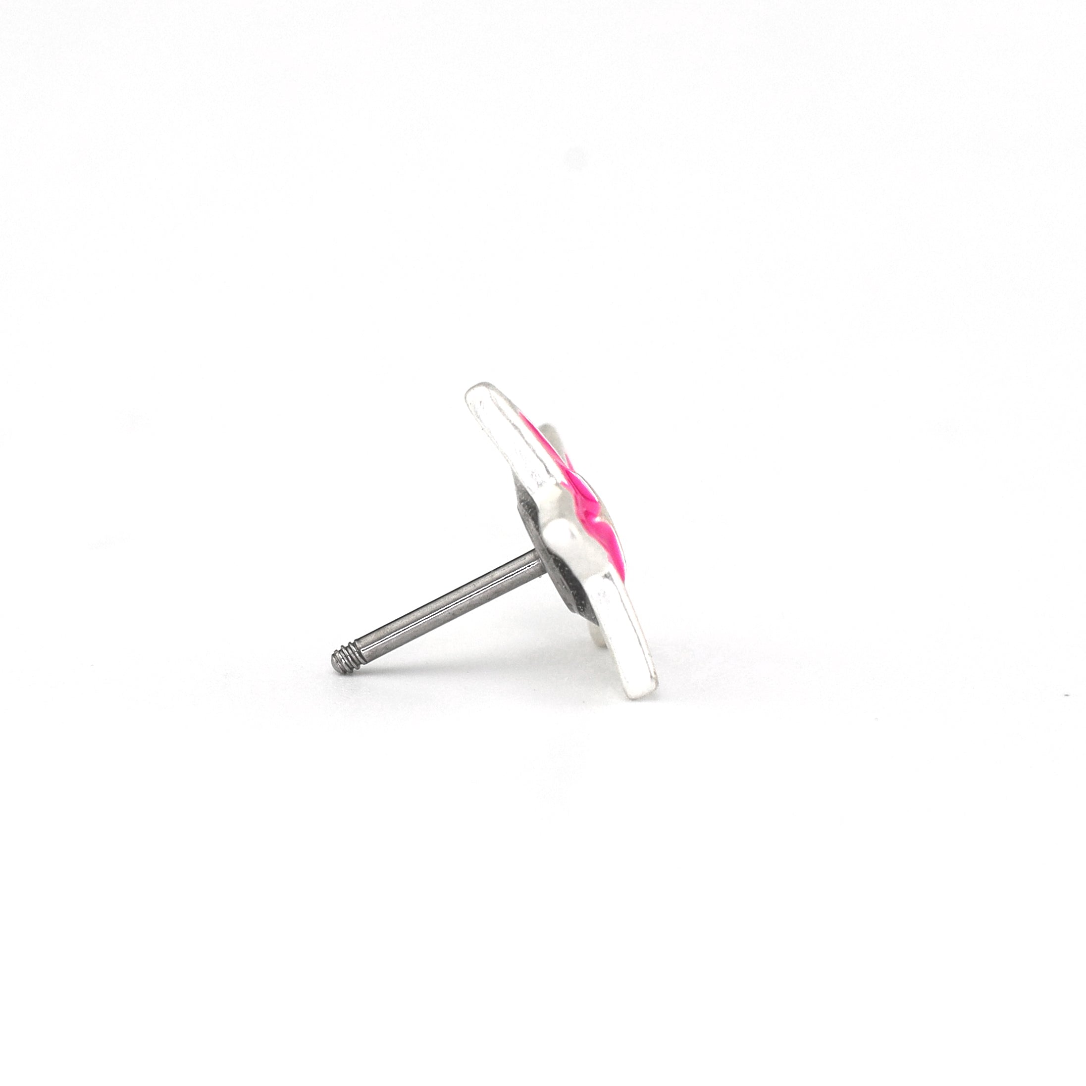 Barbiecore Y2K Star Studs - Barbiecore Y2K Star Studs - Single / 0.8mm/20G by CRUXJEWELRY
