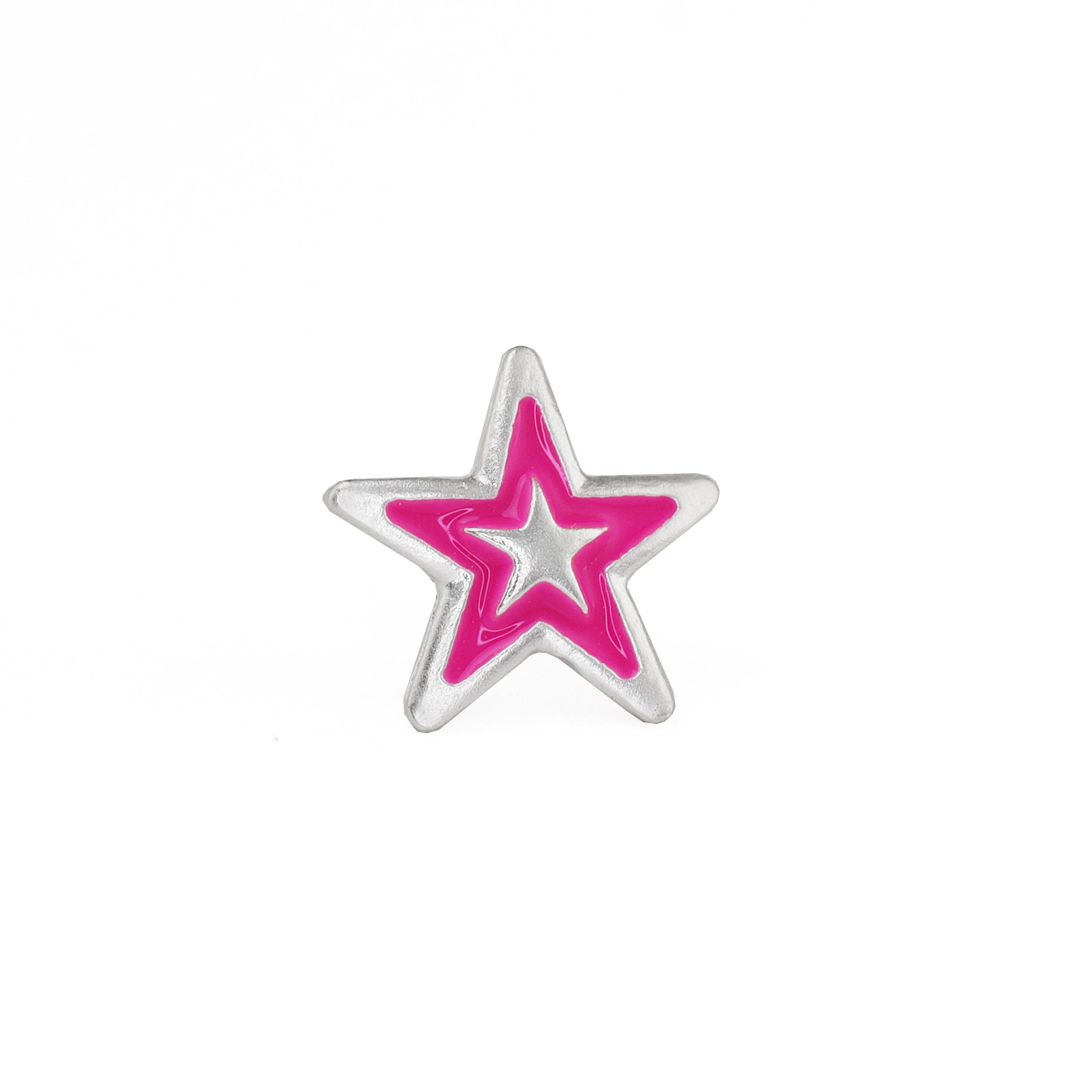 Barbiecore Y2K Star Studs - Barbiecore Y2K Star Studs - Single / 0.8mm/20G by CRUXJEWELRY