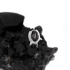 Side-Set CZ Spike Stainless Steel Earrings - Side-Set CZ Spike Stainless Steel Earrings - Single by CRUXJEWELRY