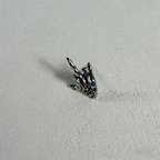 Heavy Metal Skeleton Ear Stack | Rock Hand, Tentacle & Spiked Skull Earrings Set