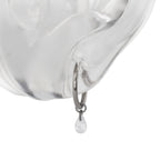 Basic Rainbow CZ Pendant Titanium Segment Hoop - Basic Rainbow CZ Pendant Titanium Segment Hoop - Radiant White / Pentacle / 6mm by CRUXJEWELRY