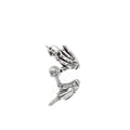 Punk Middle Finger stainless steel Ear Studs - Punk Middle Finger stainless steel Ear Studs - Single by CRUXJEWELRY