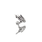 Punk Middle Finger stainless steel Ear Studs - Punk Middle Finger stainless steel Ear Studs - Single by CRUXJEWELRY