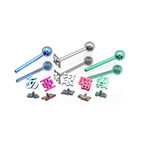 Kyoto Limited - Alt-text Titanium Tongue Ring - Kyoto Limited - Alt-text Titanium Tongue Ring - 亜 / 10mm by CRUXJEWELRY