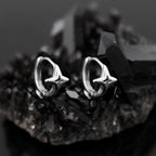 Openwork Four-Point Star Stainless steel Earrings - Openwork Four-Point Star Stainless steel Earrings - Set by CRUXJEWELRY