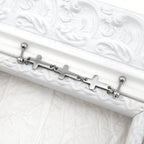 Triple Cross Drop Chain Stainless steel Industrial Barbell - Triple Cross Drop Chain Stainless steel Industrial Barbell - Default Title by CRUXJEWELRY