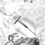 Punk Ear Cross Stainless steel Ear Climber - Punk Ear Cross Stainless steel Ear Climber - Default Title by CRUXJEWELRY