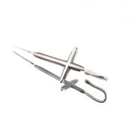 Punk Ear Cross Stainless steel Ear Climber - Punk Ear Cross Stainless steel Ear Climber - Default Title by CRUXJEWELRY