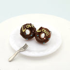 Star Baker Earring Collection - Star Baker Earring Collection - Pair of Doughnut by CRUXJEWELRY