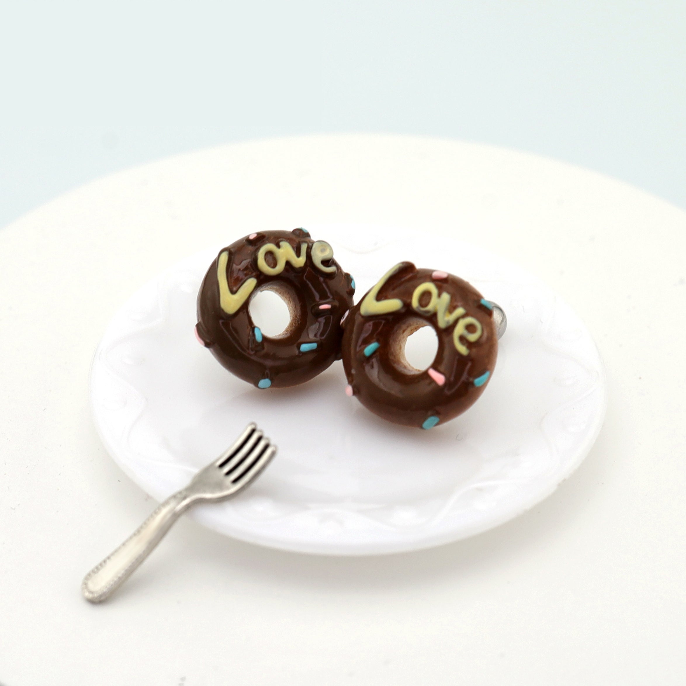 Star Baker Earring Collection - Star Baker Earring Collection - Pair of Doughnut by CRUXJEWELRY