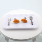 Star Baker Earring Collection - Star Baker Earring Collection - Pair of Croissant by CRUXJEWELRY