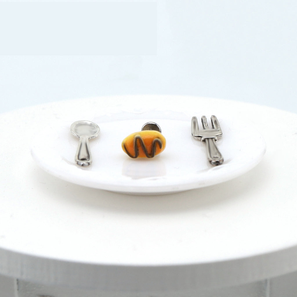 Star Baker Earring Collection - Star Baker Earring Collection - Chocolate Croissant by CRUXJEWELRY