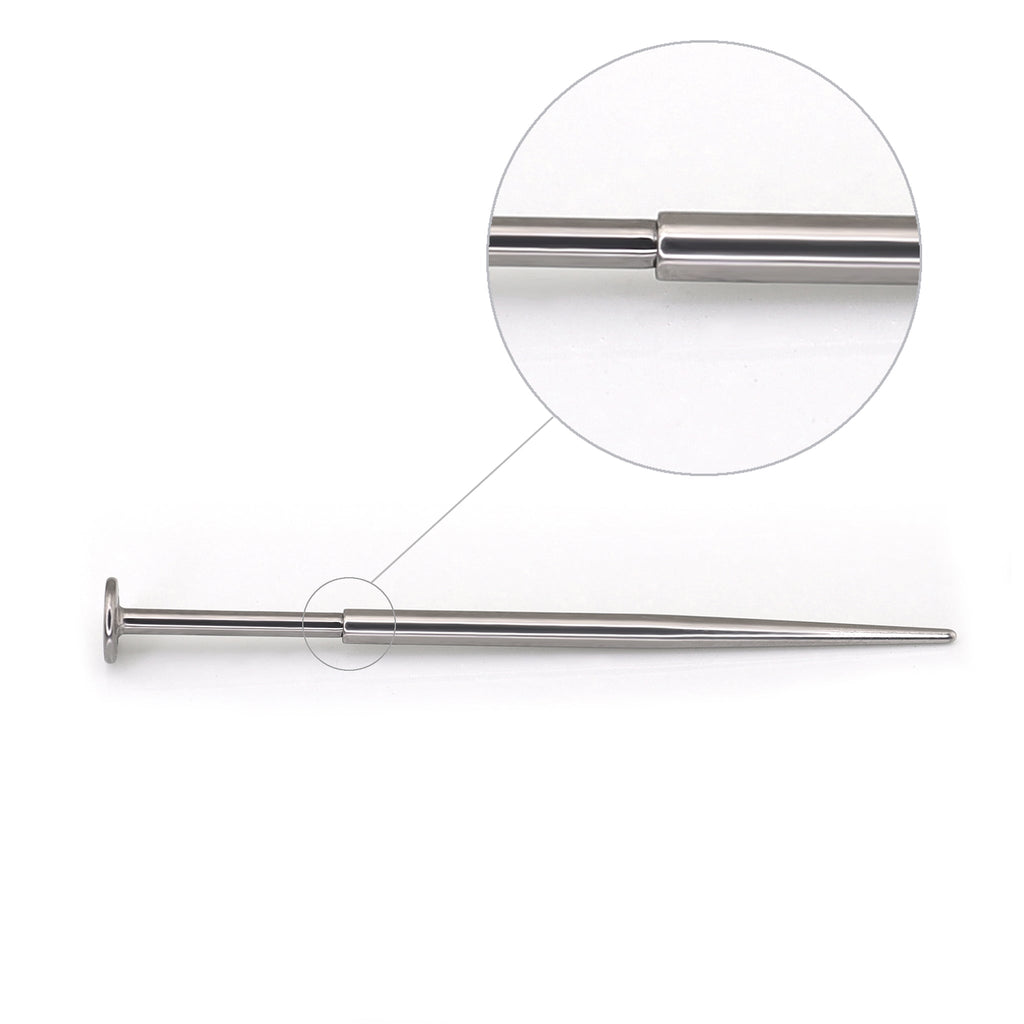 3PCS Stainless Steel Externally Threaded Piercing Guide Needle - 3PCS Stainless Steel Externally Threaded Piercing Guide Needle - Lip Stud 3PCS by CRUXJEWELRY