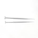 3PCS Stainless Steel Externally Threaded Piercing Guide Needle - 3PCS Stainless Steel Externally Threaded Piercing Guide Needle - Lip Stud 3PCS by CRUXJEWELRY