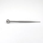 3PCS Stainless Steel Externally Threaded Piercing Guide Needle - 3PCS Stainless Steel Externally Threaded Piercing Guide Needle - Tongue Stud 3PCS by CRUXJEWELRY