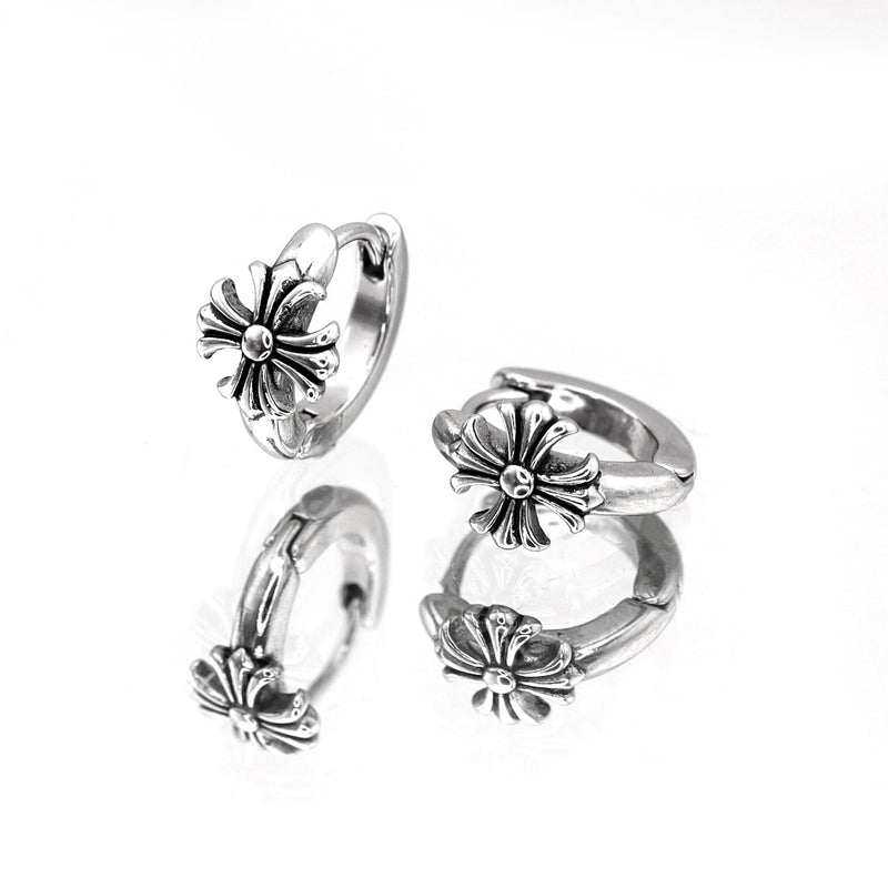 Vintage Cross stainless steel Earrings - Vintage Cross stainless steel Earrings - Set by CRUXJEWELRY