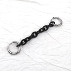 Dopamine Iridescent Acrylic Ear Chain - Dopamine Iridescent Acrylic Ear Chain - Black by CRUXJEWELRY