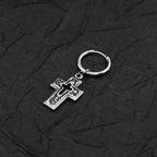 PAIR OF Openwork Gothic Cross stainless steel Earring - PAIR OF Openwork Gothic Cross stainless steel Earring - Default Title by CRUXJEWELRY