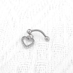 Cross CZ Stainless Steel Rook Stud - product image 3