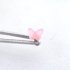 Colorful Resin Butterfly Internally Threaded Stud - Colorful Resin Butterfly Internally Threaded Stud - Blue / Single / 6mm by CRUXJEWELRY