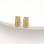 Kyoto Limited Series - Fortune&Rich paper Externally Threaded stainless steel Tongue Ring - Kyoto Limited Series - Fortune&Rich paper Externally Threaded stainless steel Tongue Ring - 12mm / 1.2mm/16G by CRUXJEWELRY