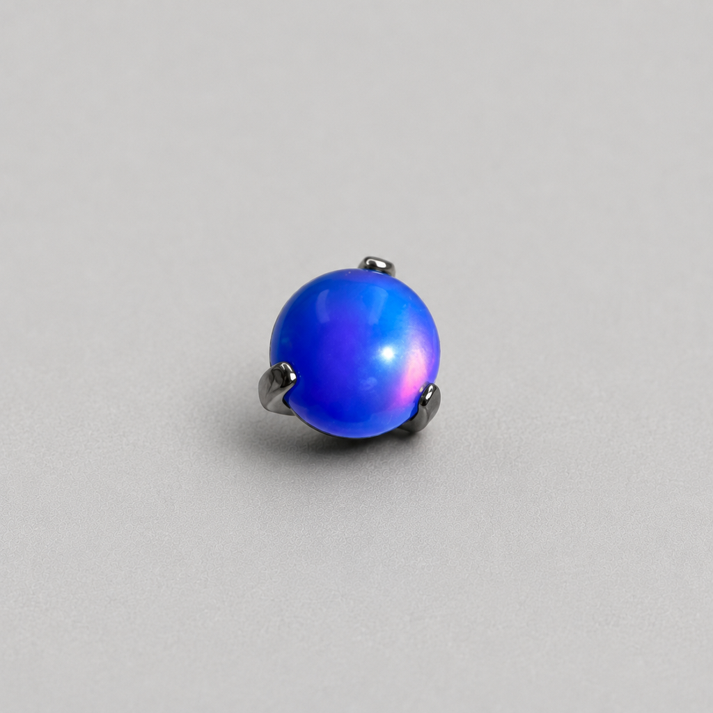 Titanium Nebula Opal Dragon-Claw Piercing Top