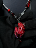 Œil de Cthulhu - Collier à double pupille sanglante