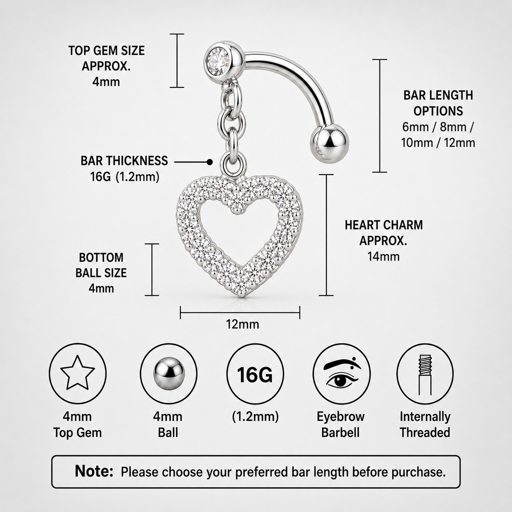 Cross CZ Stainless Steel Rook Stud
