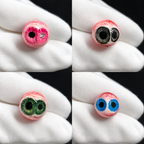 Cthulhu-Auge – Herz &amp; Kreuz | Ohr-/Lippen-/Zungenstecker 