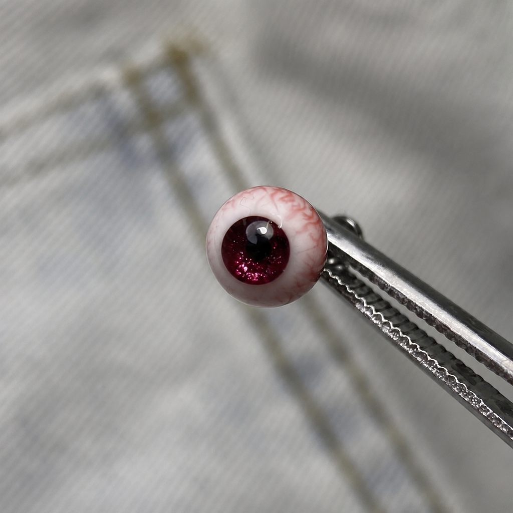 Cthulhu-Auge – Blau-grüner Blick | Ohr-/Lippen-/Zungenpiercings 