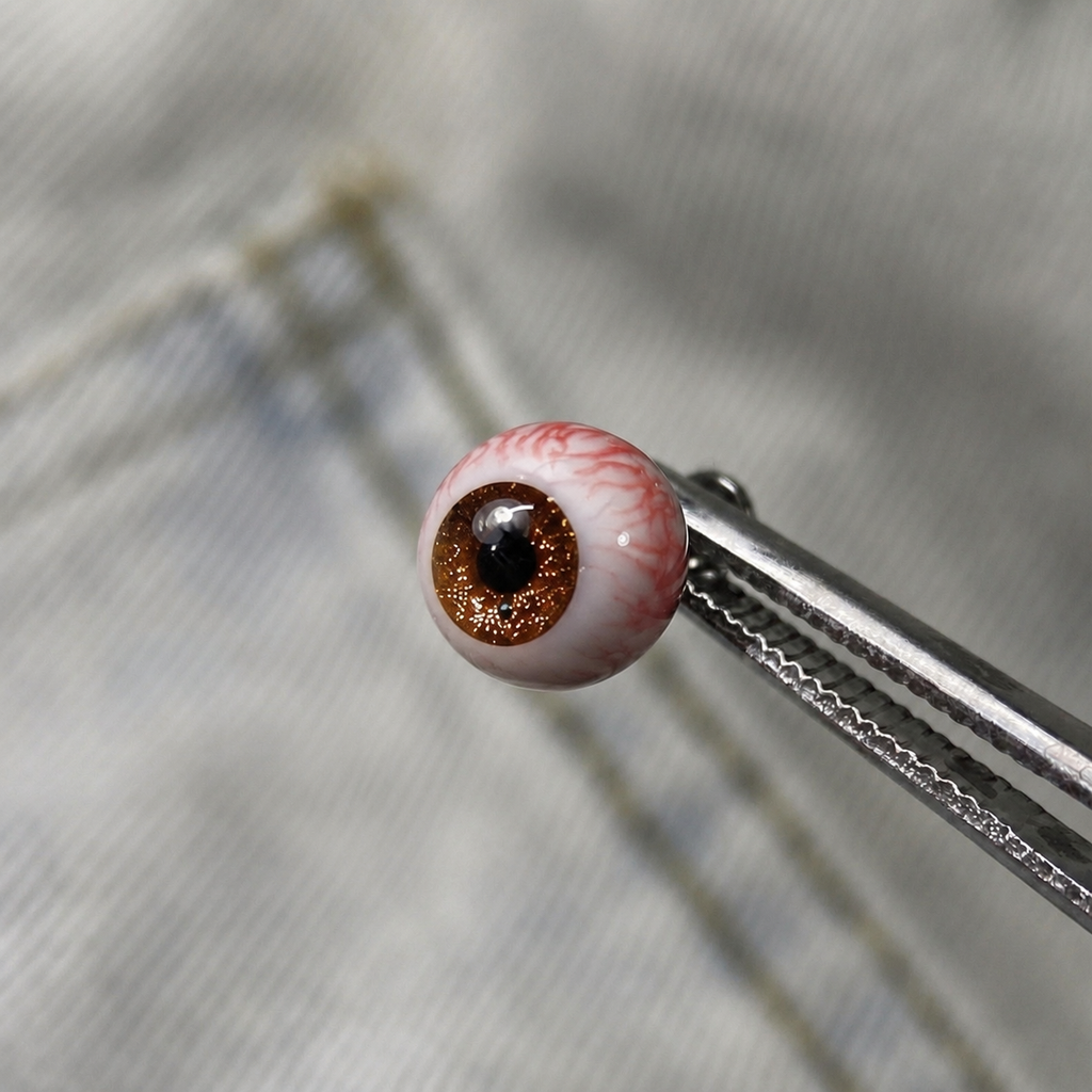 Cthulhu-Auge – Blau-grüner Blick | Ohr-/Lippen-/Zungenpiercings 
