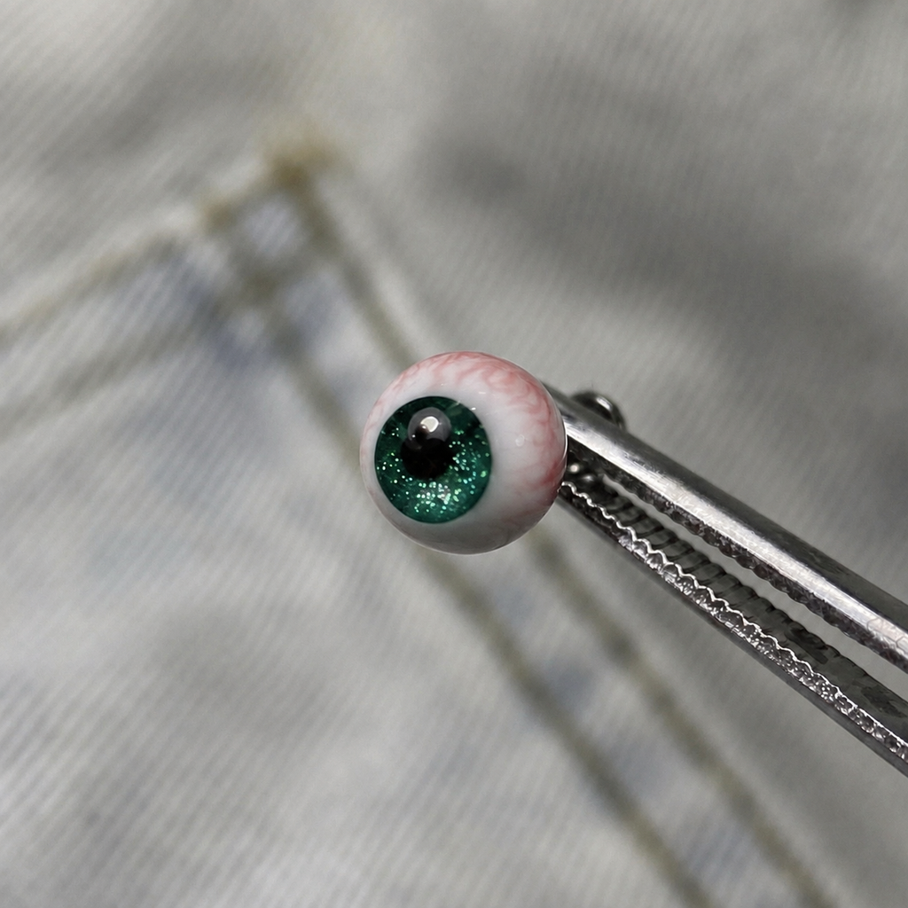 Cthulhu-Auge – Blau-grüner Blick | Ohr-/Lippen-/Zungenpiercings 