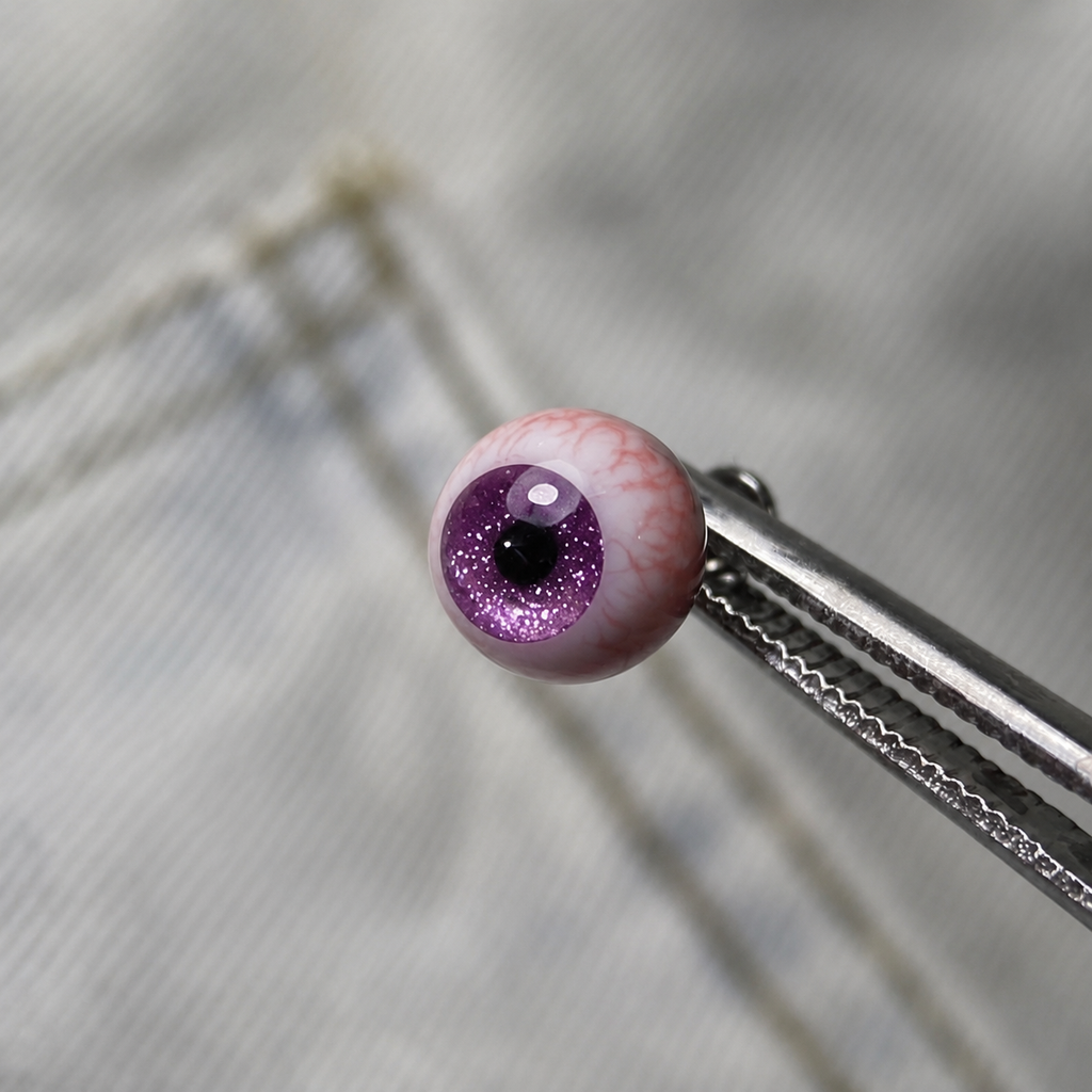 Cthulhu-Auge – Blau-grüner Blick | Ohr-/Lippen-/Zungenpiercings 