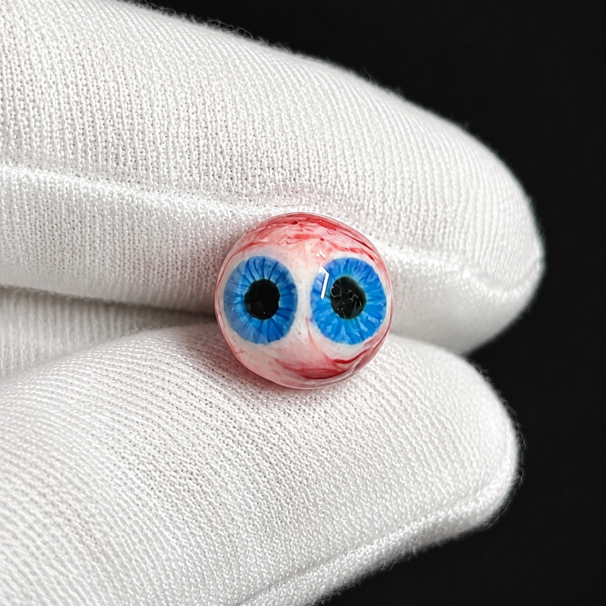 Cthulhu-Auge – Herz &amp; Kreuz | Ohr-/Lippen-/Zungenstecker 