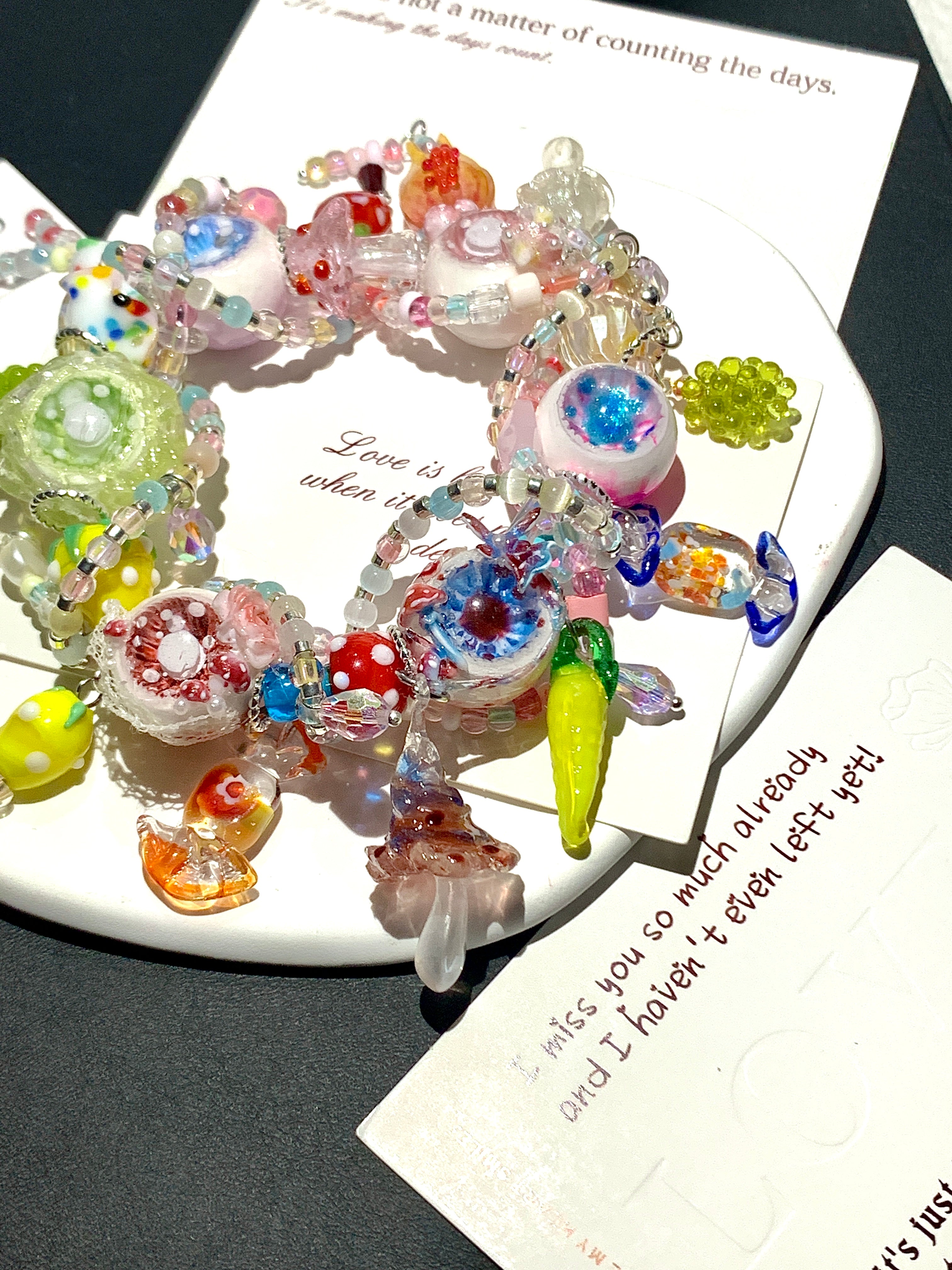 Cthulhu Eye - Vibrant Dopamine Crash Bracelet - Cthulhu Eye - Vibrant Dopamine Crash Bracelet - Default Title by CRUXJEWELRY