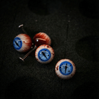 Œil de Cthulhu - Regard bleu et vert | Piercings oreilles/lèvres/langue 