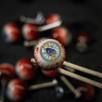 Œil de Cthulhu - Regard bleu et vert | Piercings oreilles/lèvres/langue 