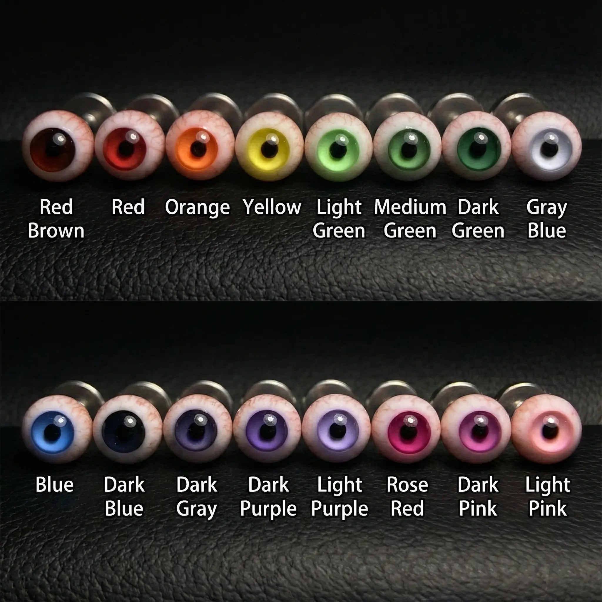 Cthulhu Eye - Basic Solid Iris Eyeball | Ear/Tongue/Lip Studs